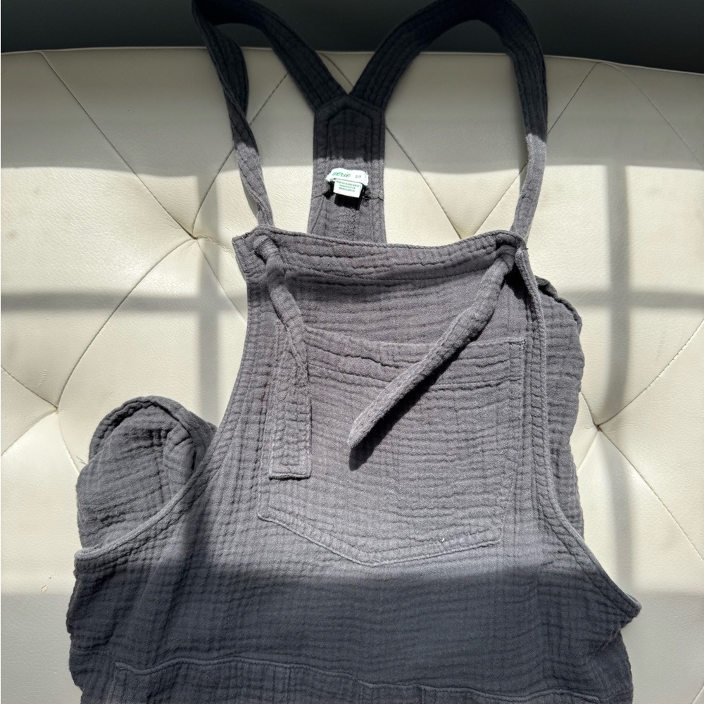 Aerie Charcoal Overalls